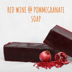 Red Wine Pomegranate Soap